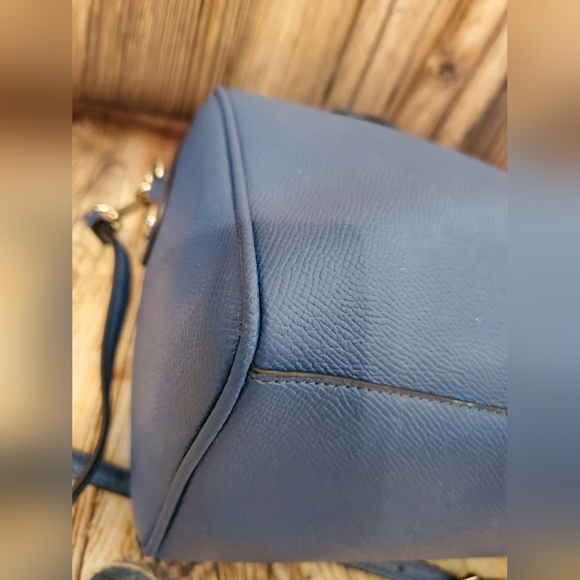 COACH MINI BENNETT SATCHEL IN CROSSGRAIN LEATHER - Picture 7 of 12